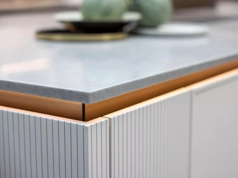 Modern Shaker Brass Accents