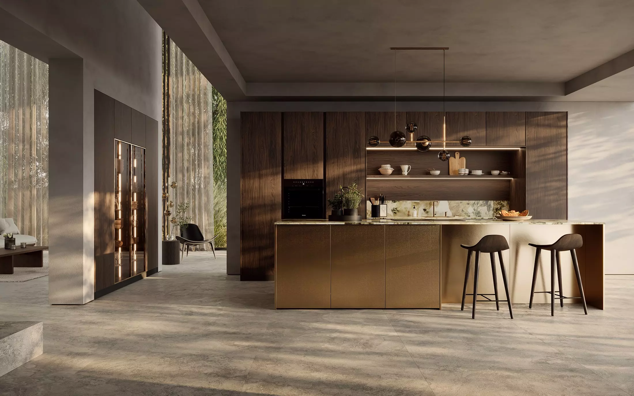 Precious Metals Kitchen Header