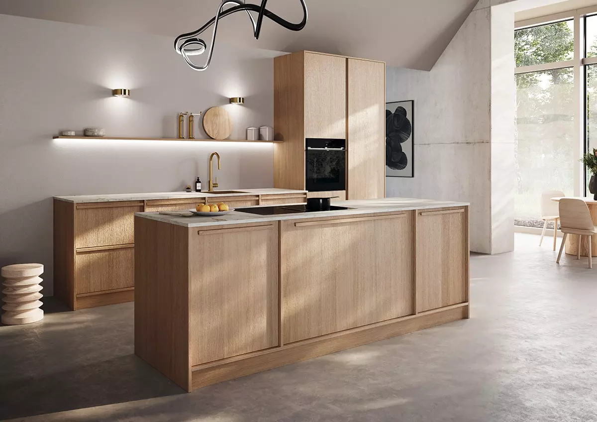 Japandi Style Island Detail