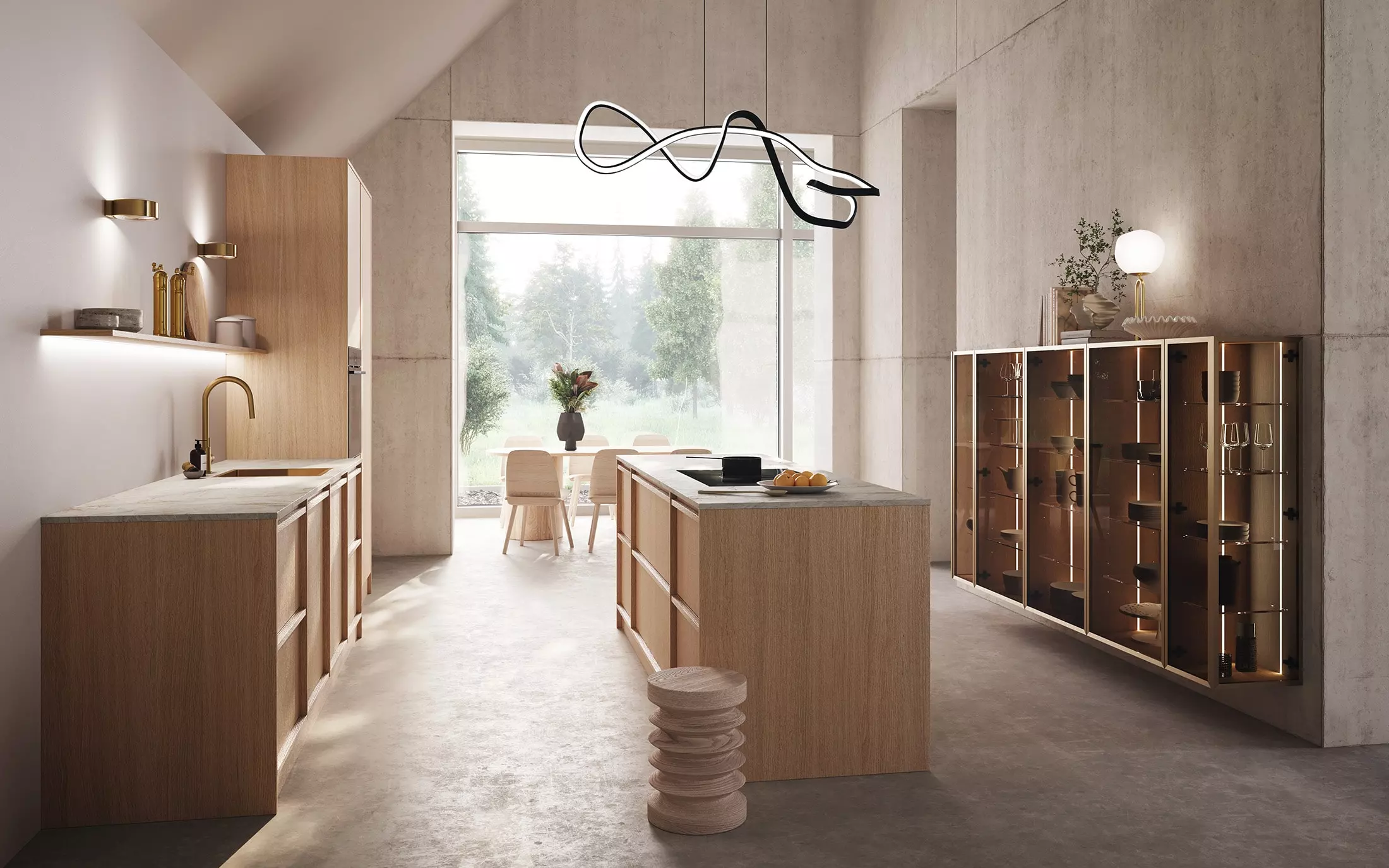 Japandi Style Kitchen Header