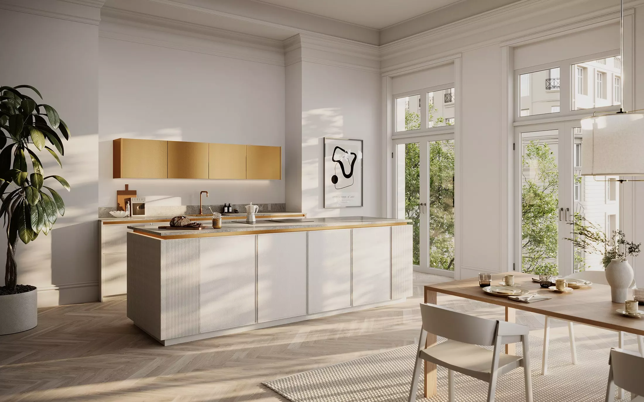 Modern Shaker Kitchen Header